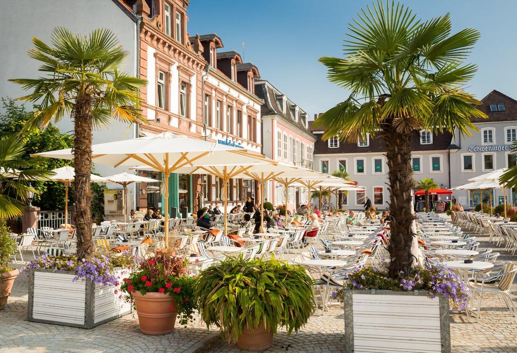 Gaestehaus Am Schloss Шветцинген Экстерьер фото